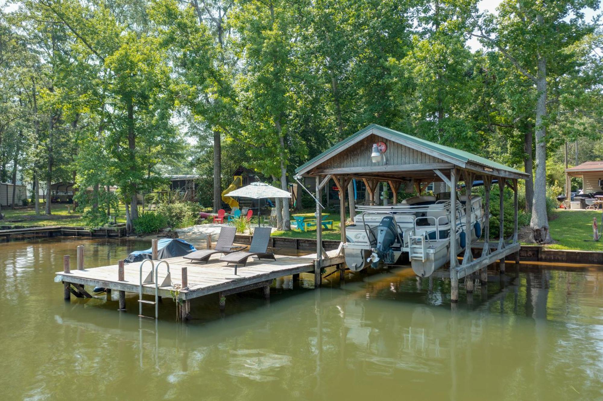 Lake Sinclair Crooked Creek Cottage With Fire Pit! Eatonton Экстерьер фото