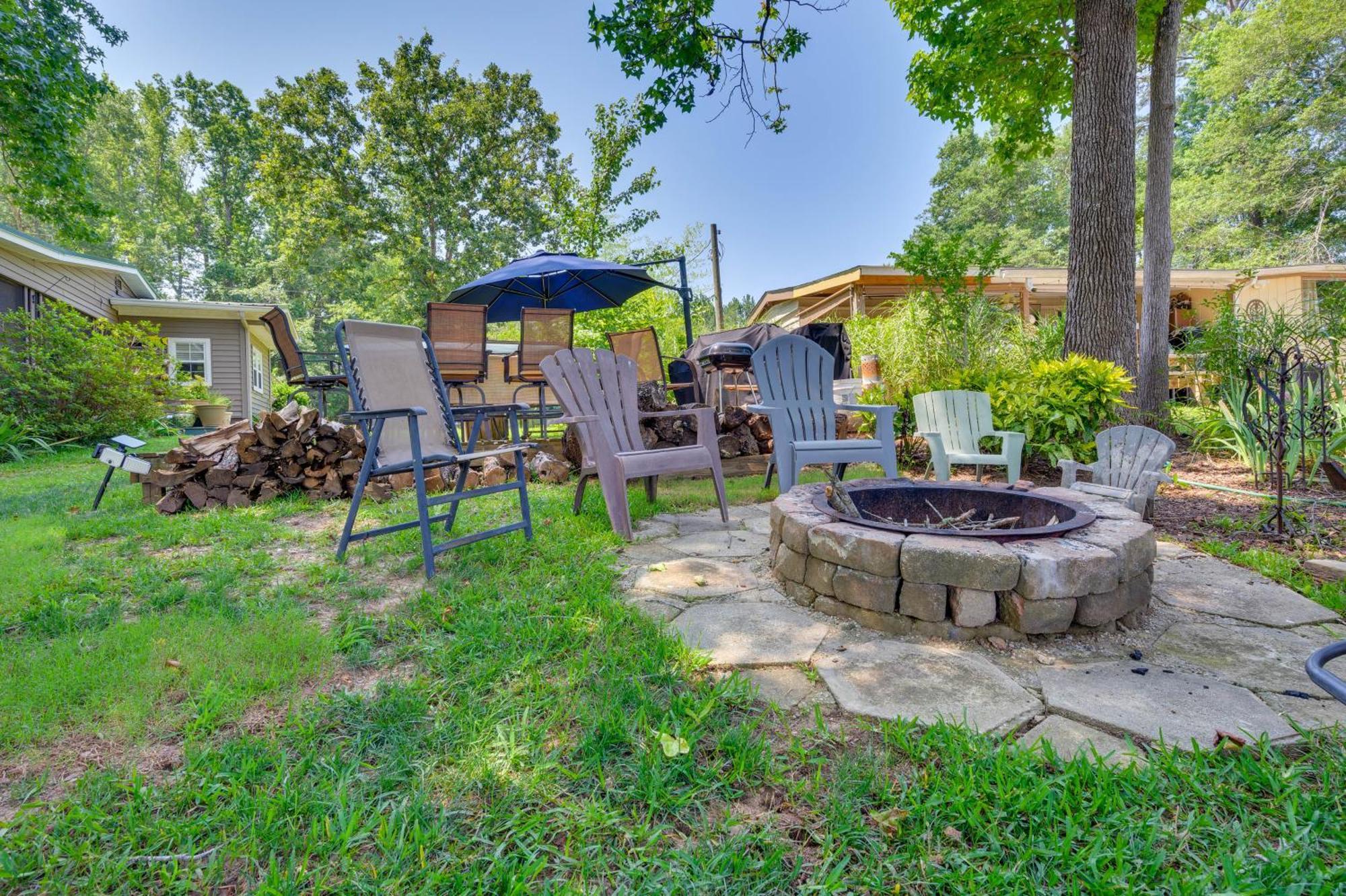 Lake Sinclair Crooked Creek Cottage With Fire Pit! Eatonton Экстерьер фото