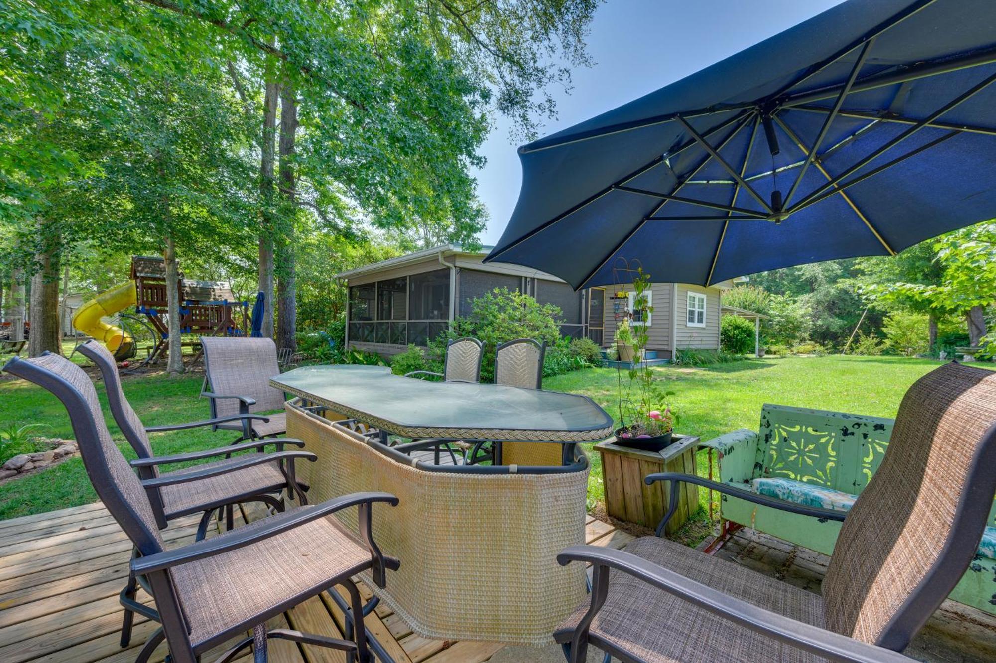 Lake Sinclair Crooked Creek Cottage With Fire Pit! Eatonton Экстерьер фото