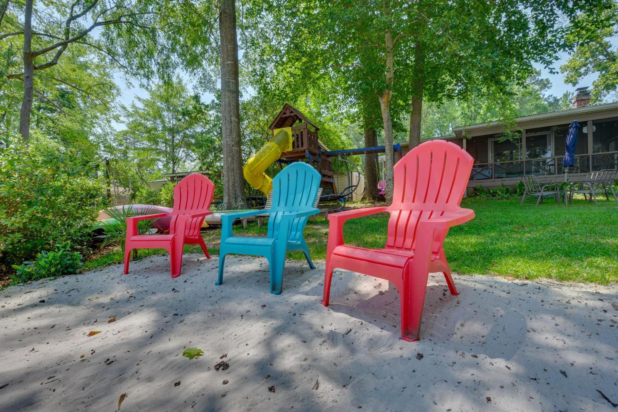 Lake Sinclair Crooked Creek Cottage With Fire Pit! Eatonton Экстерьер фото