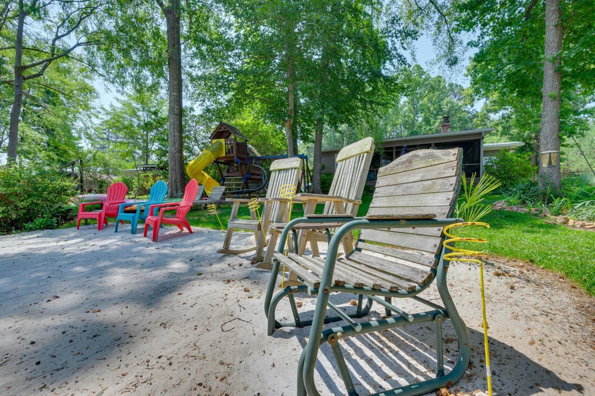 Lake Sinclair Crooked Creek Cottage With Fire Pit! Eatonton Экстерьер фото